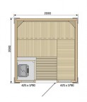 HARVIA RUBIC S2121RC sauna 6