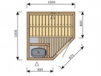 HARVIA Variant S1515R sauna 2