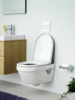 Hygienic Flush горшок с крышкой SC, белый