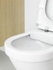 Hygienic Flush горшок с крышкой SC, белый 3