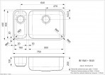 IB (L) 1840+5040 integrētā virtuves izlietne 2