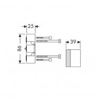 IBOX pagarinātājs 25mm 2