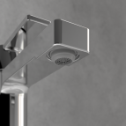 Architectura izlietnes jaucējkrāns 124 mm, Hroms 8