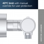 Ideal Standard Ceratherm ALU+ termostata dušas maisītājs,Silver 5