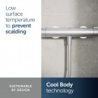 Ideal Standard Ceratherm ALU+ termostata dušas maisītājs,Silver 6