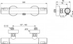 Ideal Standard Ceratherm T50 Термостат для душа, хром 5