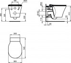 Ideal Standard  Унитаз Connect AIR AQUABLADE® + Soft Close крышка  15