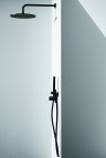 Ideal Standard dušas izvads/turētājs no sienas, Matt Black 4