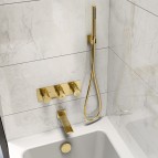 Ideal Standard dušas šļūtene IDEALFLEX , L=1250 mm, Brushed Gold 3