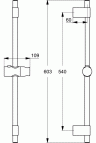 Ideal Standard dušas statīvs 2