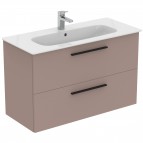 Ideal Standard i.life A izlietne 104 cm+skapītis+rokturi, Greige Matt 8