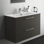 Ideal Standard i.life A izlietne 104 cm+skapītis+rokturi, Quartz Grey 3