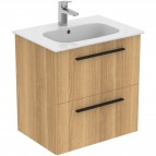 Ideal Standard i.life A izlietne 64 cm+skapītis+rokturi,Natural Oak 5