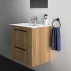 Ideal Standard i.life A izlietne 64 cm+skapītis+rokturi,Natural Oak 2