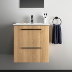 Ideal Standard i.life A izlietne 64 cm+skapītis+rokturi,Natural Oak 11