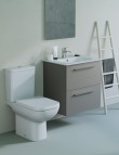 Ideal Standard i.life A izlietne 64 cm+skapītis+rokturi, Quartz Grey 7