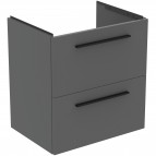 Ideal Standard i.life A izlietne 64 cm+skapītis+rokturi, Quartz Grey 6