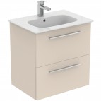Ideal Standard i.life A izlietne 64 cm+skapītis+rokturi, Sand Beige
