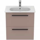 Ideal Standard i.life A izlietne 64 cm+skapītis+rokturi, Greige Matt 5