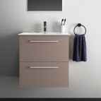 Ideal Standard i.life A izlietne 64 cm+skapītis+rokturi, Greige Matt 3