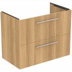 Ideal Standard i.life A izlietne 84 cm+skapītis+rokturi, Natural Oak 4
