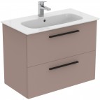 Ideal Standard i.life A izlietne 84 cm+skapītis+rokturi, Greige Matt 9