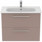 Ideal Standard i.life A izlietne 84 cm+skapītis+rokturi, Greige Matt 5