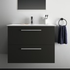 Ideal Standard i.life A izlietne 84 cm+skapītis+rokturi, Carbon Grey 14