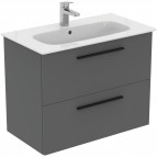 Ideal Standard i.life A izlietne 84 cm+skapītis+rokturi, Quartz Grey 9