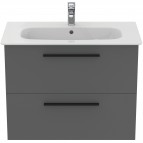 Ideal Standard i.life A izlietne 84 cm+skapītis+rokturi, Quartz Grey 8