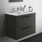 Ideal Standard i.life A izlietne 84 cm+skapītis+rokturi, Quartz Grey 4