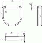 Ideal Standard Tualetes papīra turētājs  2