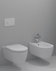Ideal Standard WC pods Blend Curve Aquablade + SLIM SC vāks, balts 3