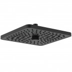 Idealrain Alu+ 2 funkciju dušas galva 260x260 mm, Melns matēts