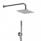 Комплект верхнего 20x20 cм и ручного душа Idealrain , Xром
