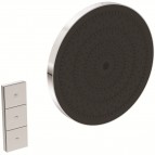 Idealrain Solos dušas galva Ø300 mm ar vadības paneli, Hroms