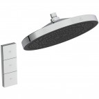 Idealrain Solos dušas galva Ø300 mm ar vadības paneli, Hroms 2