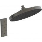 Idealrain Solos dušas galva Ø300 mm ar vadības paneli, Magnetic Grey 4