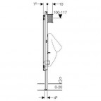 Iebūvējamā sistēma Duofix 130cm 2