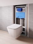 Iebūvējamā WC skalošanas kaste ProSys™ 120M, ar rāmi un stiprinājumiem 5