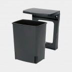 Brabantia iebūvējama atkritumu tvertne 10 l, Black 5