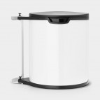 Brabantia iebūvējama atkritumu tvertne 15 l, White 3