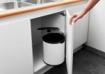 Brabantia iebūvējama atkritumu tvertne 15 l, White 4