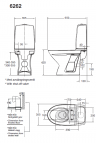 Ifö Inspira Rimfree WC унитаз, 6862 2