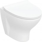 Ifö Spira Style Rimfree pods 350 x 505 mm ar SC vāku, Balts/IföClean