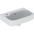 Ifö Vinta Square izlietne 400 x 280 mm, kreisā puse, Balta/IföClean