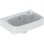 Ifö Vinta Square izlietne 400 x 280 mm, labā puse, Balta/IföClean