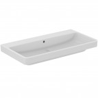 I.Life.B izlietne ar pārplūdes/ bez maisītāja caurumu 102 cm, Balta