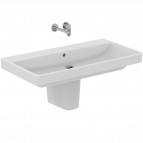 I.Life.B izlietne ar pārplūdes/ bez maisītāja caurumu 102 cm, Balta 5