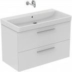 I.Life.B izlietne ar pārplūdes/ bez maisītāja caurumu 102 cm, Balta 6